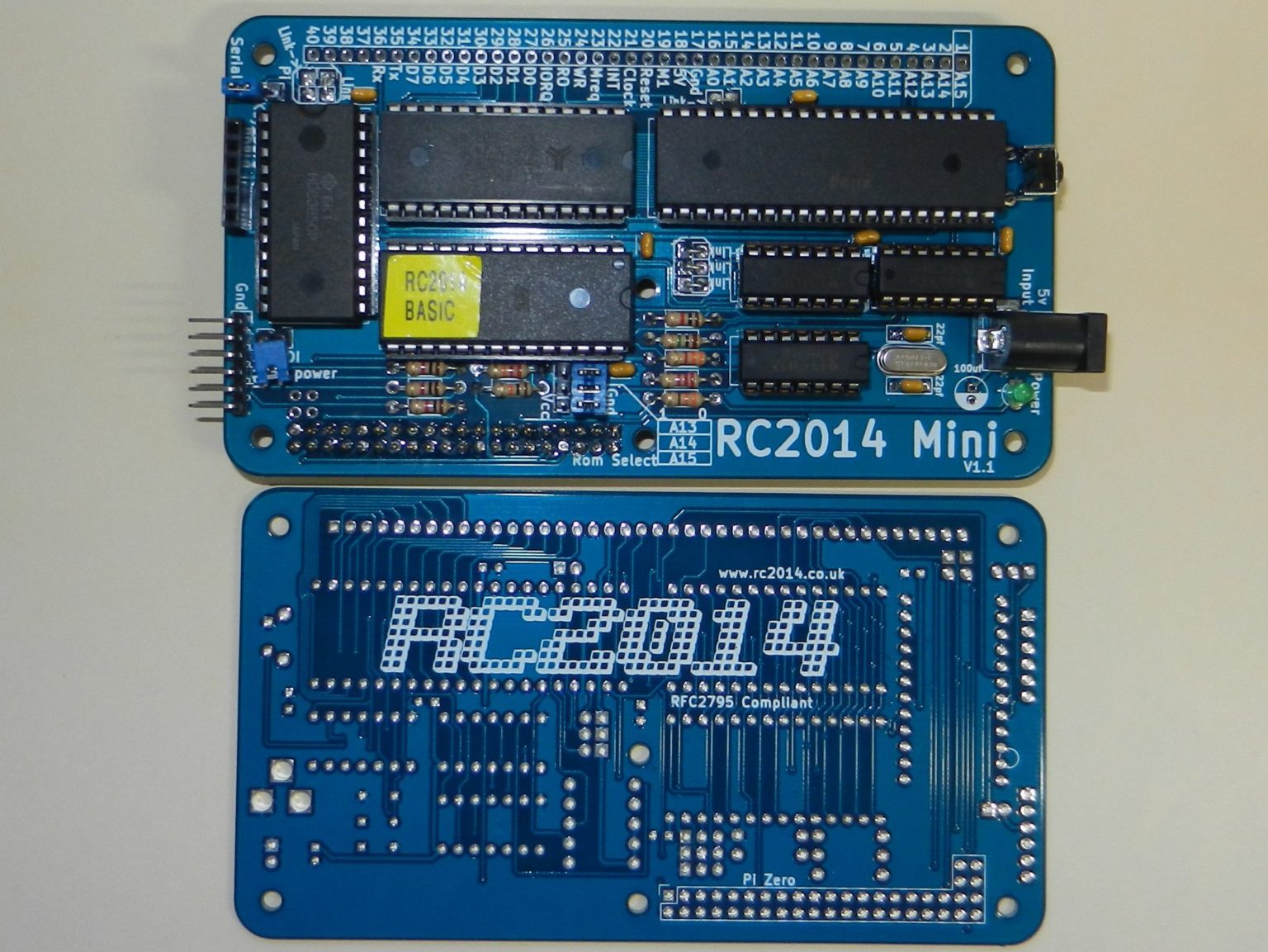 RC2014 Mini Z80 SBC - Build Your Own BASIC Computer - Z80 Kits