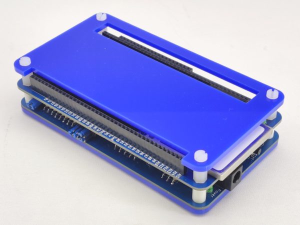 Mini II CP/M Upgrade Kit Fitted To RC2014 Mini II - Blue Laser Cut Enclosure