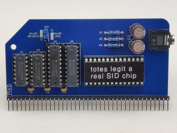 SID-Ulator Sound Module with dummy SID chip