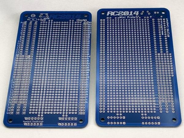 Mini II Proto Front and Back of PCB
