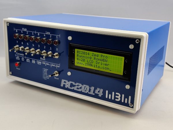 LCD Driver Module 4x20 in Blue Box Front Panel